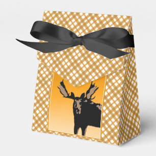 Moose at Sunset - Original Wildlife Art Geschenkschachtel