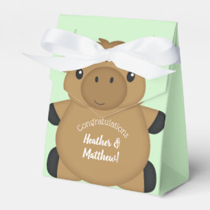 Moose Baby Dusche Green Geschenkschachtel