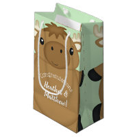 Moose Baby Dusche Green