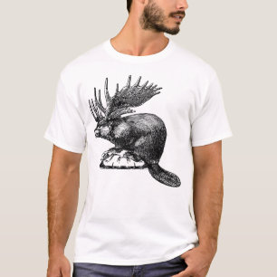 Moose Beaver T-Shirt