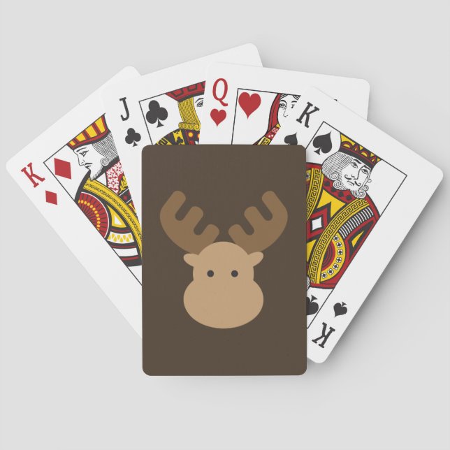 Moose Bicycle Playing Cards Spielkarten (Rückseite)