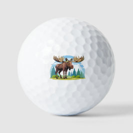 Moose buck golfball