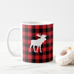 Moose Buffalo Karo  Kaffee Tasse