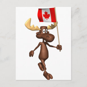 Moose Canada Postkarte