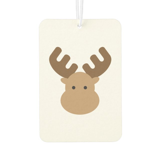 Moose Car Air Freshener Autolufterfrischer (Rückseite)