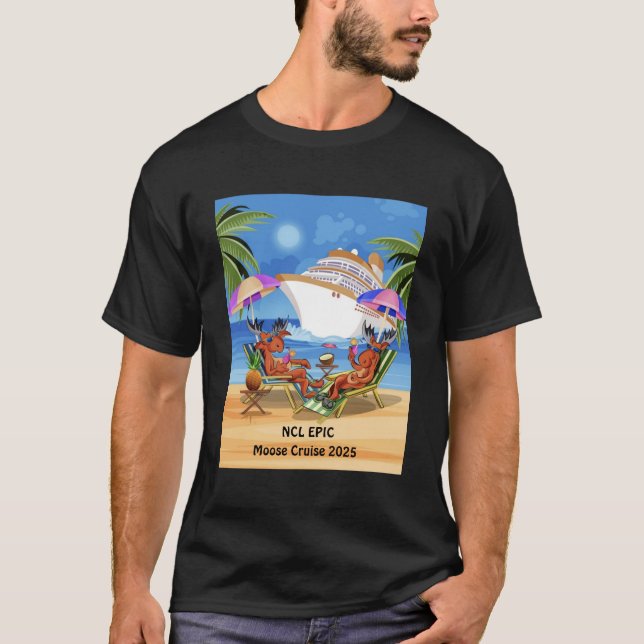 MOOSE CRUISE 2025 T - SHIRT (Vorderseite)