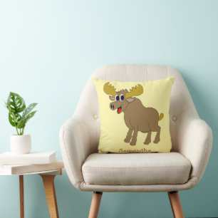 Moose Design Personalisiert Kissen