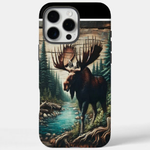 Moose durch Stream iPhone 16 Pro Max Hülle
