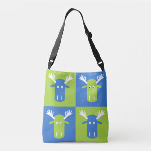 Moose Head Pop Art Taschen
