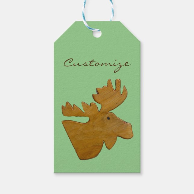 Moose Head Thunder_Cove Geschenkanhänger (Vorderseite)