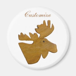 Moose Head Thunder_Cove Magnet