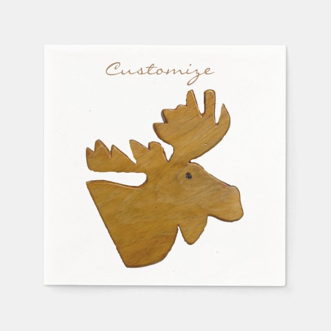 Moose Head Thunder_Cove Serviette (Vorderseite)