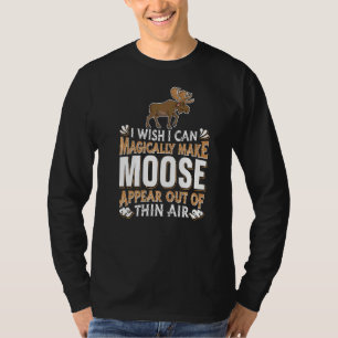 Moose Jagd Magic Wapiti Kanada Magical Deer El T-Shirt