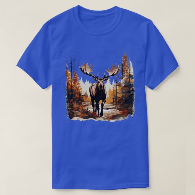 Moose Lover TShirt 11 (Design vorne)