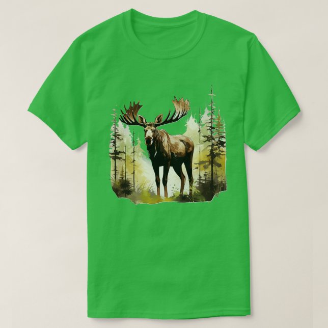 Moose Lover TShirt 6 (Design vorne)