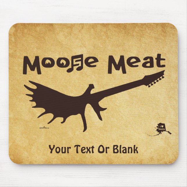 Moose Meat Rock Band Mousepad (Vorne)
