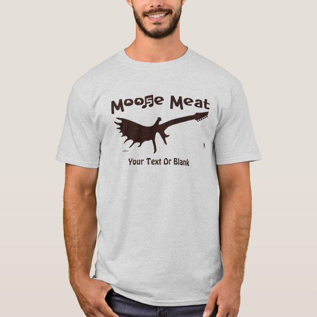 Moose Meat Rock Band T-Shirt (Vorderseite)