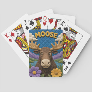 Moose Mountain Lake Modern KlayKoo Spielkarten