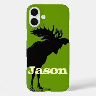 Moose Personalisiert iPhone iPhone 16 Plus Hülle