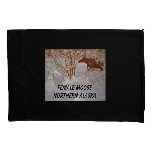 Moose Pillowcase Kissenbezug (Vorderseite)