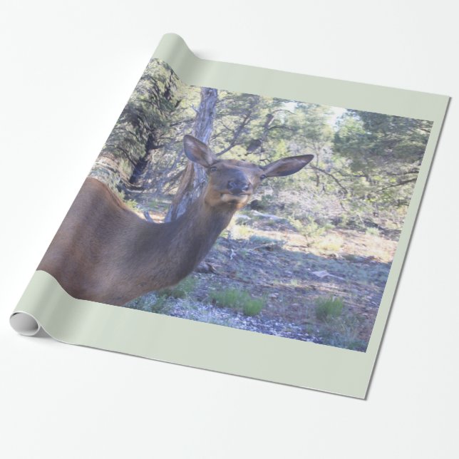 Moose Wrapping Paper Geschenkpapier (Ungerollt)