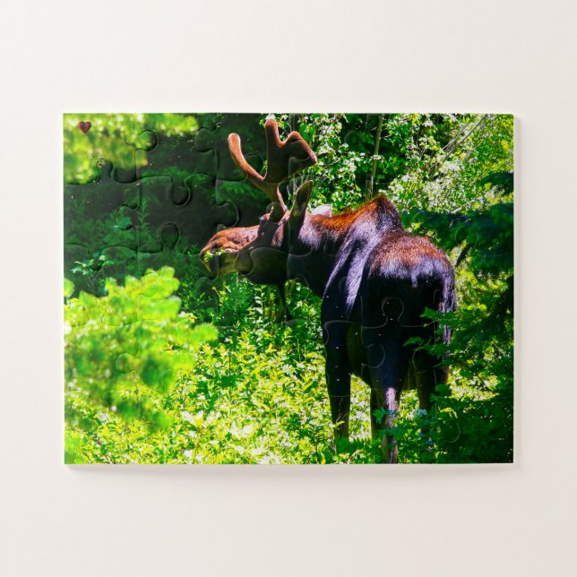 Moose Wyoming Puzzle (Horizontal)