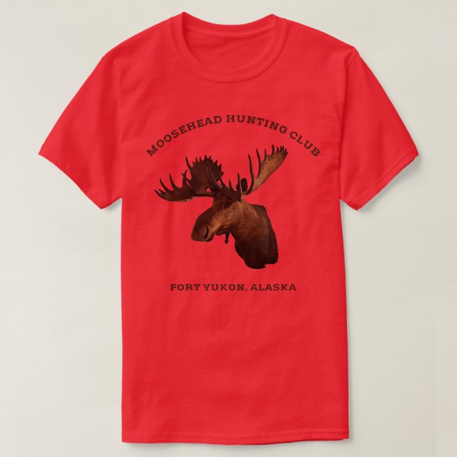 Moosehead Hunting Club TShirt (Design vorne)
