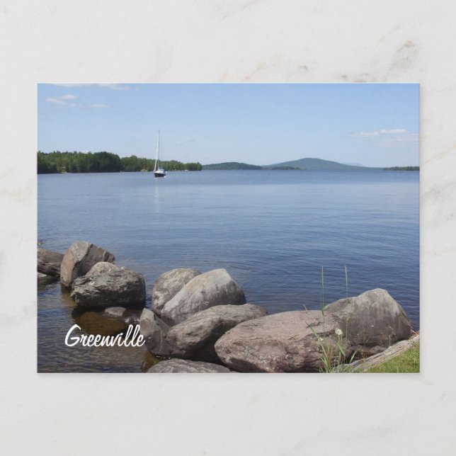Moosehead Lake Postcard Postkarte (Vorderseite)