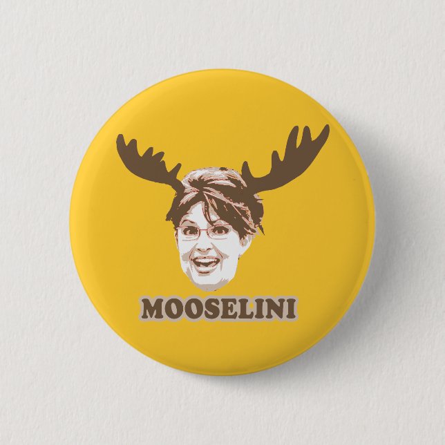 MOOSELINI-T - SHIRT BUTTON (Vorderseite)