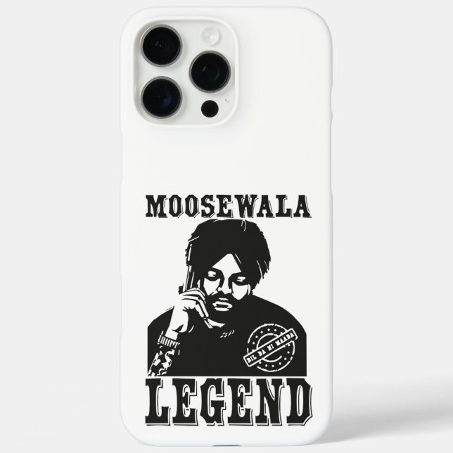 Moosewala Punjabi Phone Case (Rückseite)