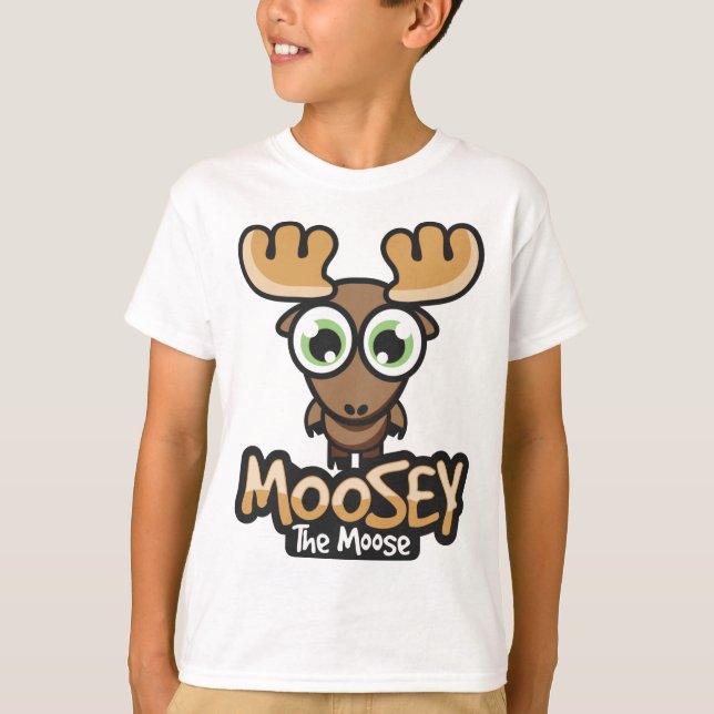 Moosey Knopf T-Shirt (Vorderseite)