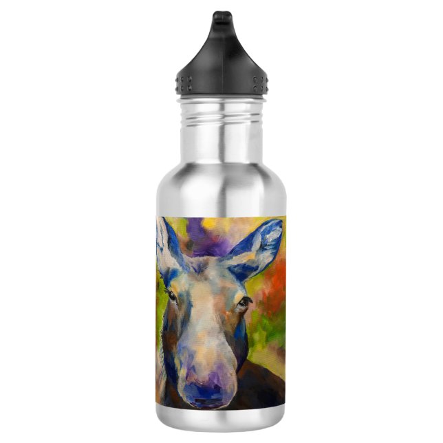 Moosey Moose Alaskan Water Bottle Edelstahlflasche (Rechts)
