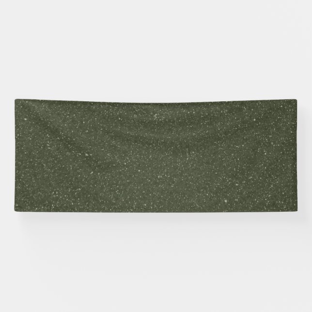 Moosgrün markiertes Banner (Horizontal)