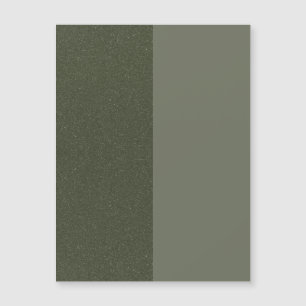 Moosgrüne Magnetkarte teilen