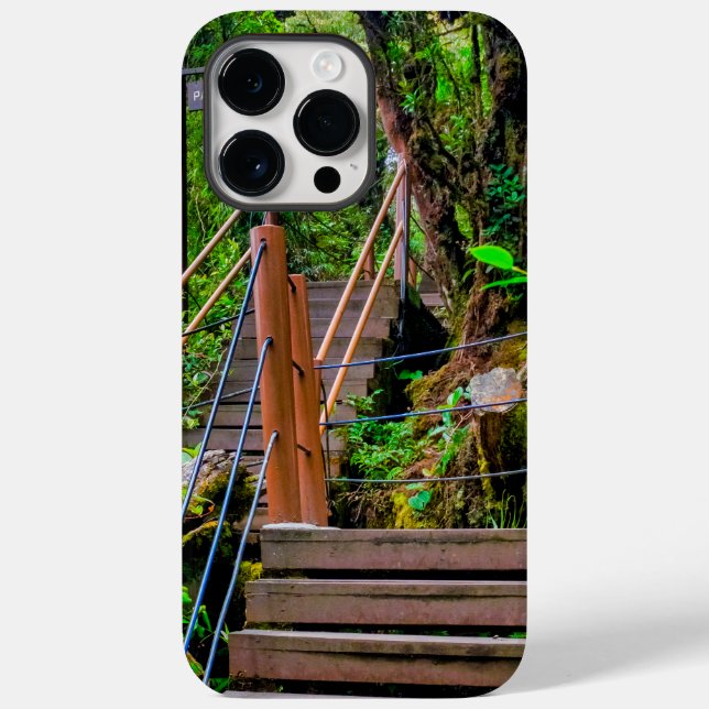 Moosiger Wald Case-Mate iPhone Hülle (Rückseite)