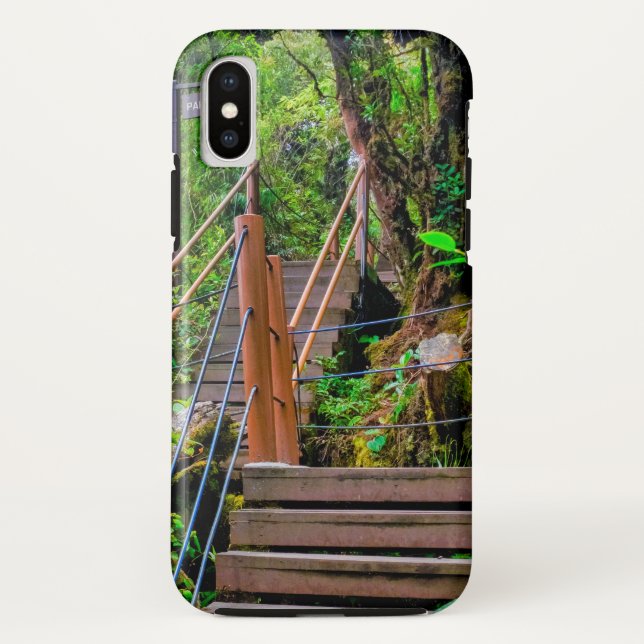 Moosiger Wald Case-Mate iPhone Hülle (Rückseite)