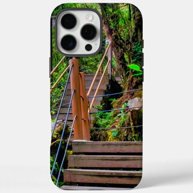 Moosiger Wald Case-Mate iPhone Hülle (Rückseite)