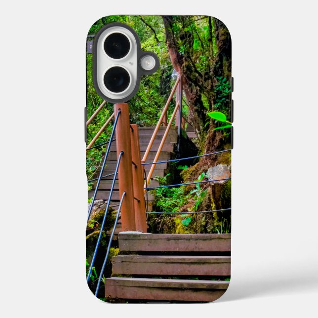 Moosiger Wald Case-Mate iPhone Hülle (Rückseite)