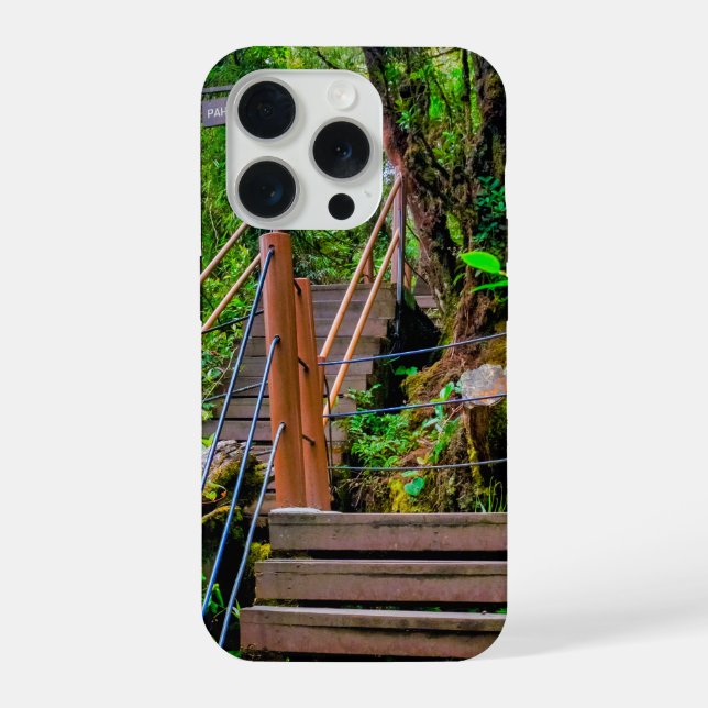 Moosiger Wald iPhone Hülle (Rückseite)