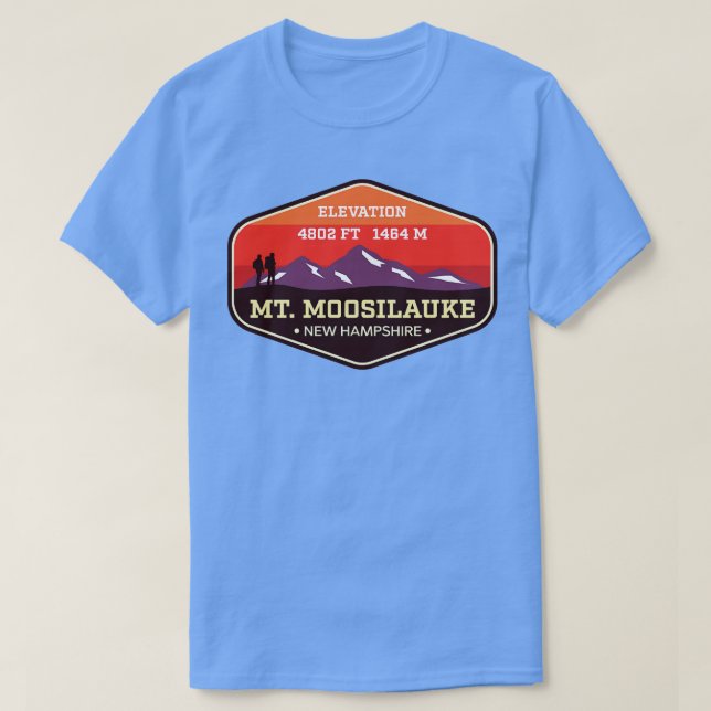 Moosilauke New Hampshire Appalachen T-Shirt (Design vorne)