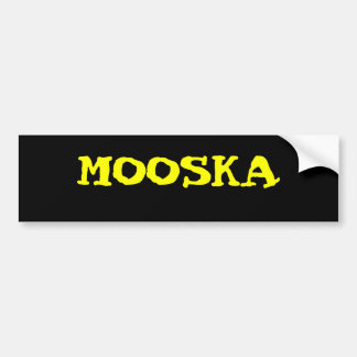 MOOSKA AUTOAUFKLEBER