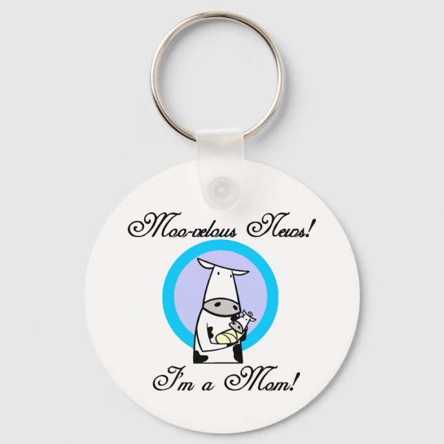 Moosveloge Junge Mutter Tshirts und Geschenke Schlüsselanhänger (Vorderseite)