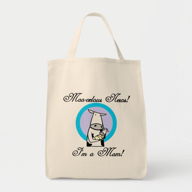 Moosveloge Junge Mutter Tshirts und Geschenke Tragetasche (Vorne)