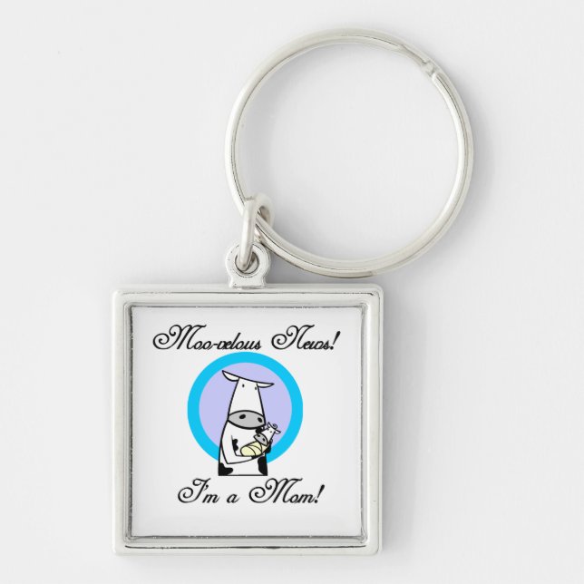 Moovelous Junge Mutter Geschenke Schlüsselanhänger (Vorne)