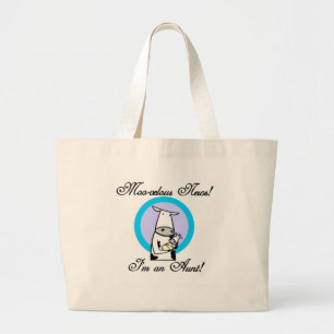 Moovelous New Tante Tshirts und Geschenke Jumbo Stoffbeutel