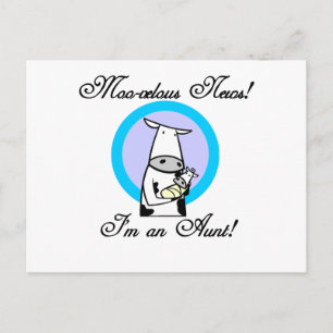Moovelous New Tante Tshirts und Geschenke Postkarte
