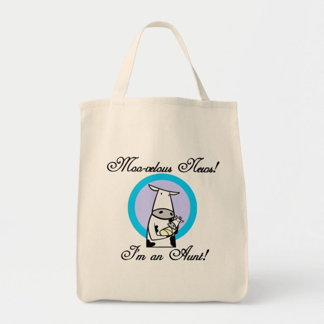 Moovelous New Tante Tshirts und Geschenke Tragetasche (Vorne)