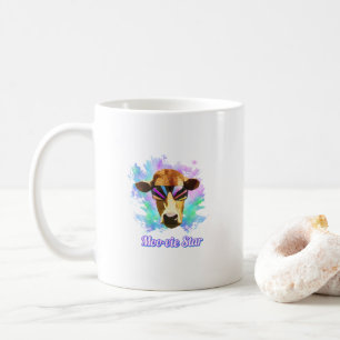 Moovie Star Cow Funny Humour Kaffeetasse