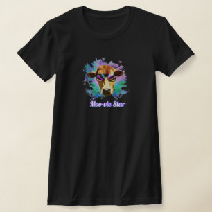 Moovie Star Funny Cow Shirt