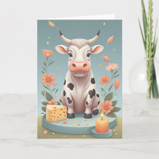 Mooving into Another Year Karte